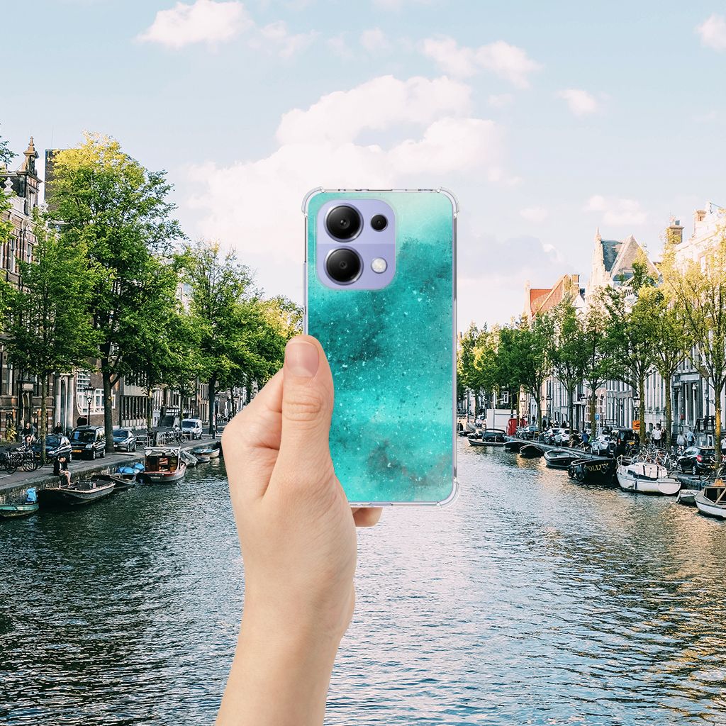 Back Cover Xiaomi Redmi Note 13 4G Painting Blue B2C Telecom
