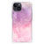 B2C Telecom iPhone 15 Plus Back Cover Pink Purple Paint achterzijde