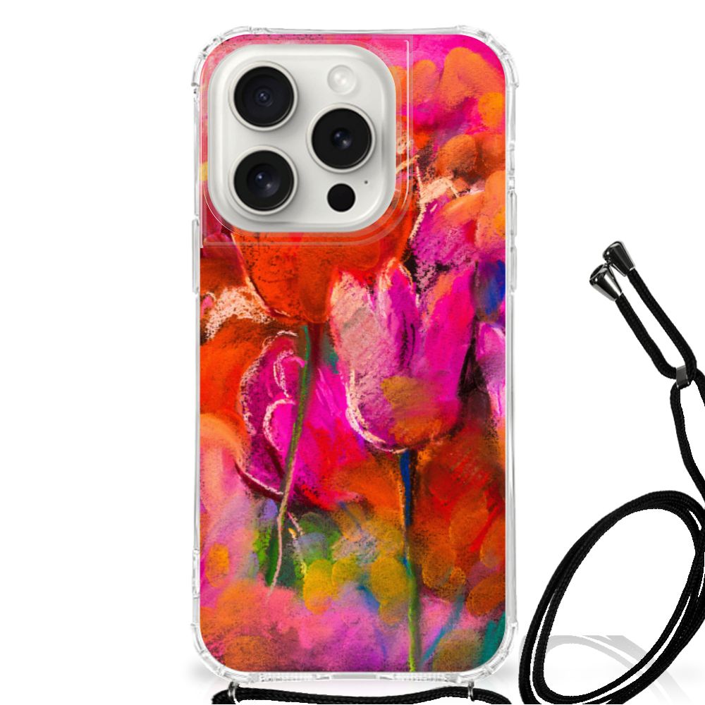 Back Cover iPhone 15 Pro Tulips B2C Telecom