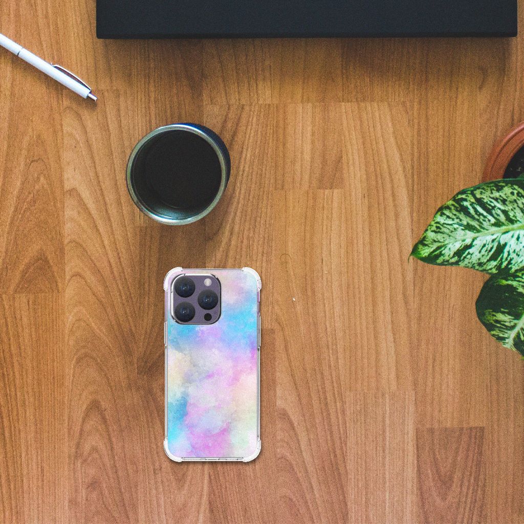 Back Cover iPhone 15 Pro Watercolor Light B2C Telecom