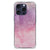 B2C Telecom iPhone 16 Pro Back Cover Pink Purple Paint achterzijde