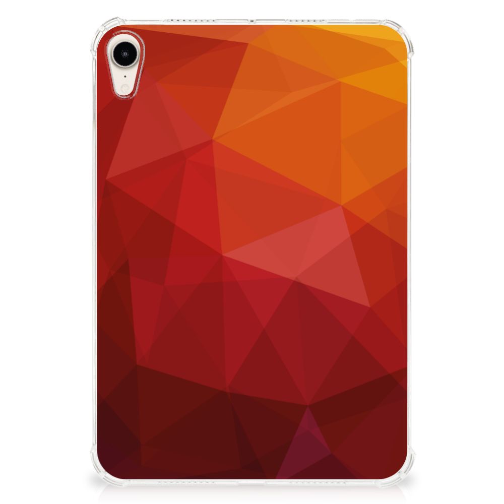 Back Cover voor Apple iPad mini 6 (2021) Polygon Red - B2C Telecom