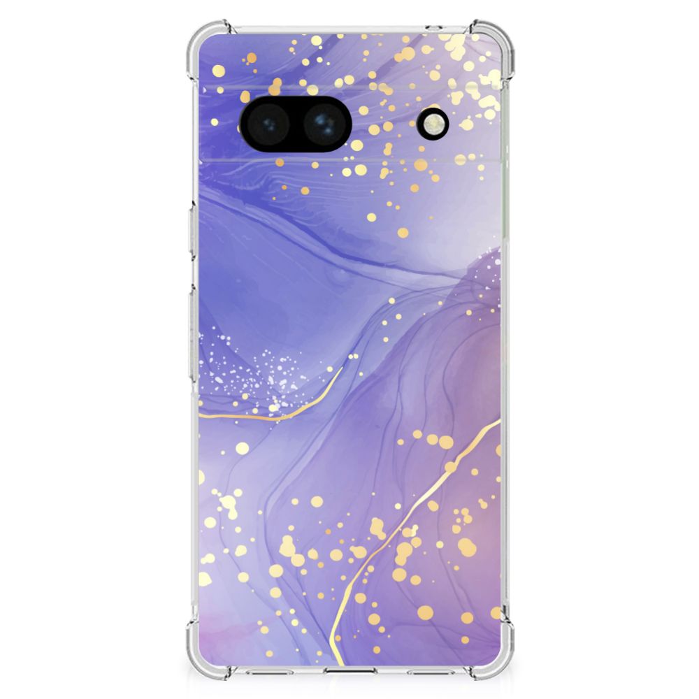 Back Cover voor Google Pixel 7A Watercolor Paars B2C Telecom