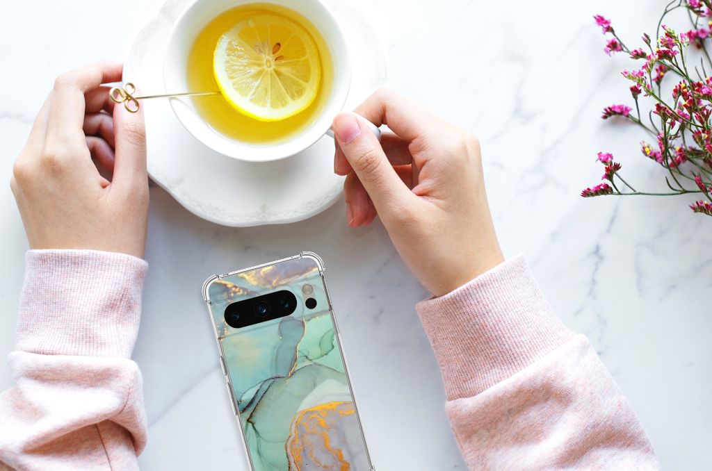 Back Cover voor Google Pixel 8 Pro Watercolor Mix B2C Telecom