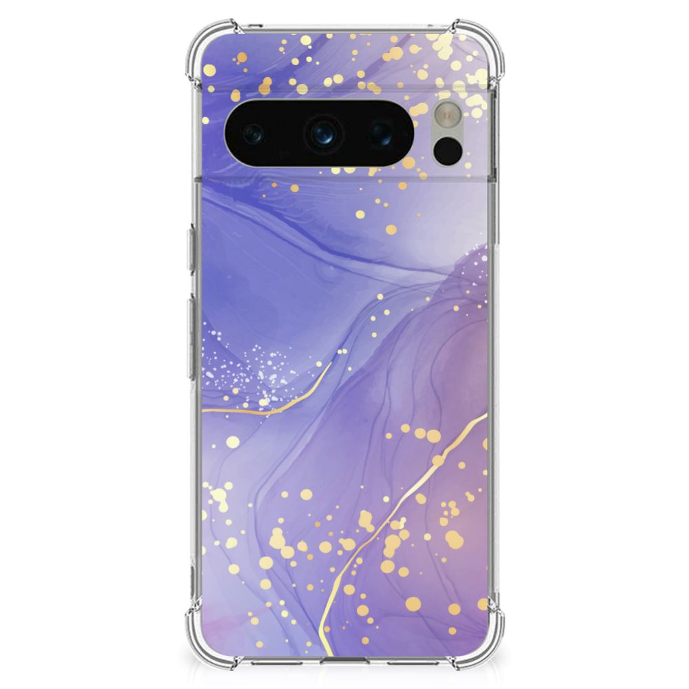 Back Cover voor Google Pixel 8 Pro Watercolor Paars B2C Telecom