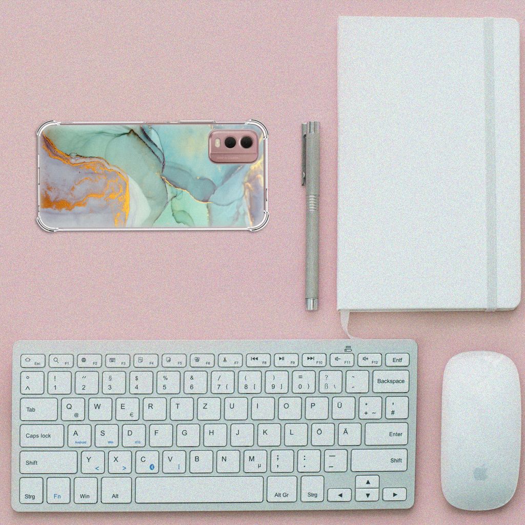 Back Cover voor Nokia C32 Watercolor Mix B2C Telecom