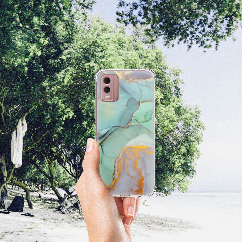 Back Cover voor Nokia C32 Watercolor Mix B2C Telecom