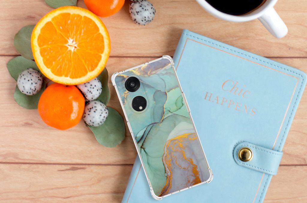 Back Cover voor OPPO Reno8 T 5G Watercolor Mix B2C Telecom