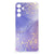 Back Cover voor Samsung Galaxy A15 Watercolor Paars met een prachtig paars en gouden design.