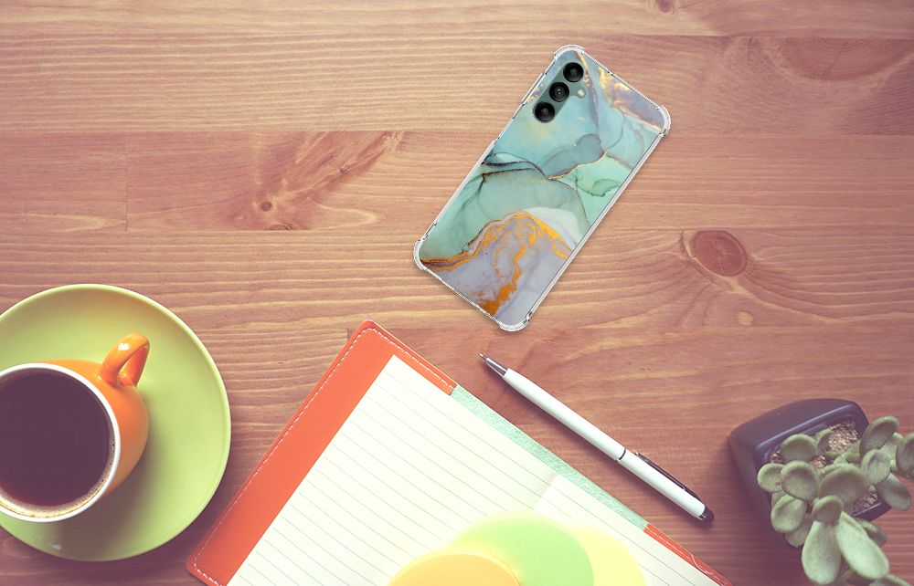 Back Cover voor Samsung Galaxy A24 Watercolor Mix B2C Telecom