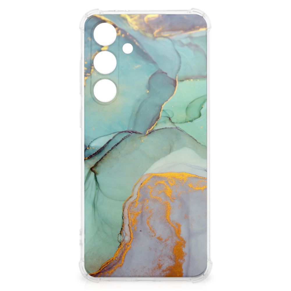 Samsung Galaxy S24 FE Back Cover Watercolor Mix achteraanzicht