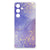 Samsung Galaxy S24 FE Back Cover Watercolor Paars achteraanzicht