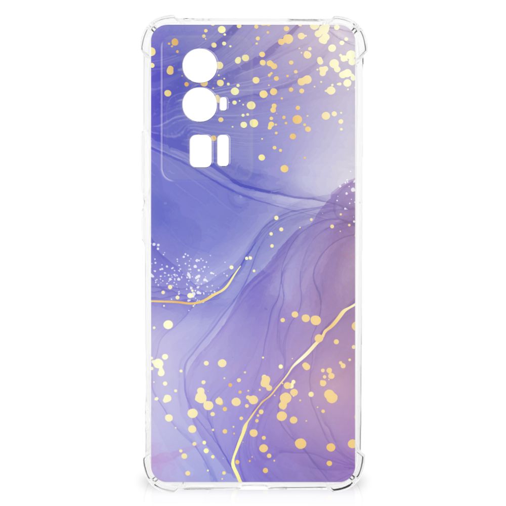 Back Cover voor Xiaomi Poco F5 Pro Watercolor Paars B2C Telecom