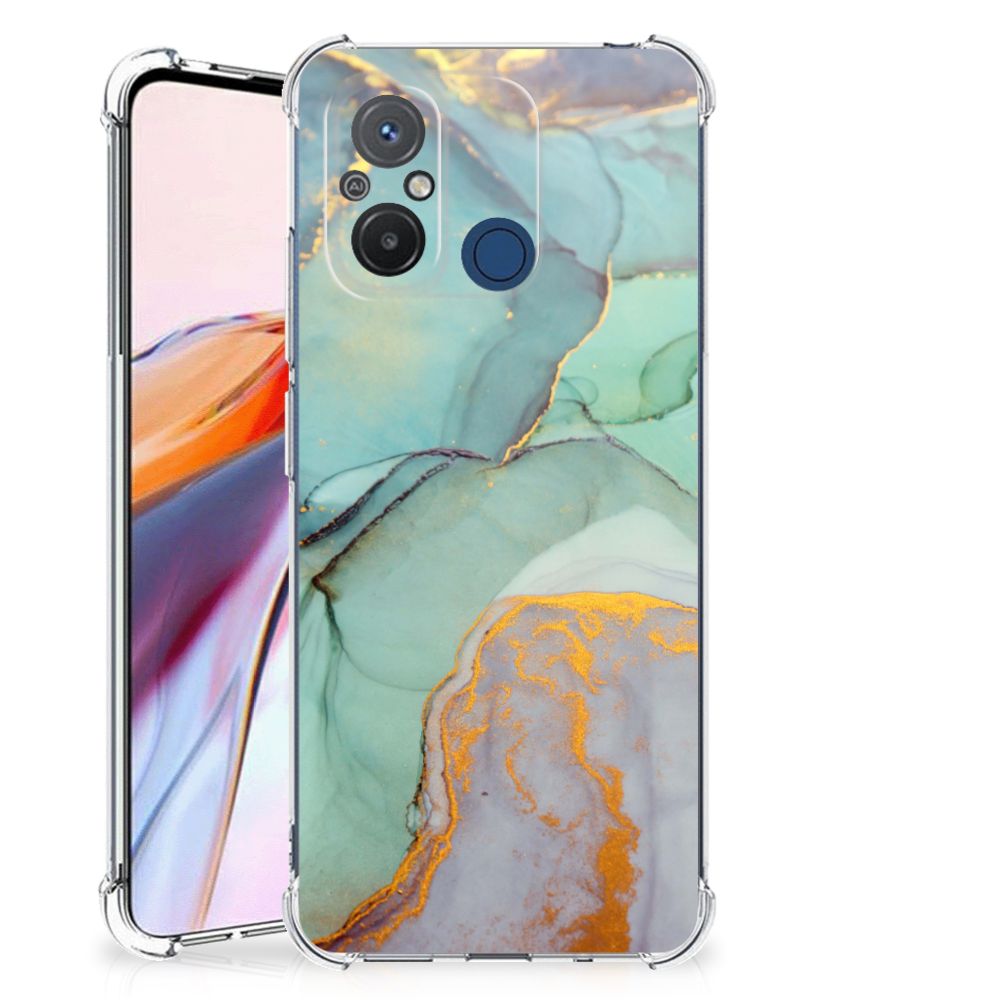 Xiaomi Redmi 12C Back Cover Watercolor Mix voorzijde