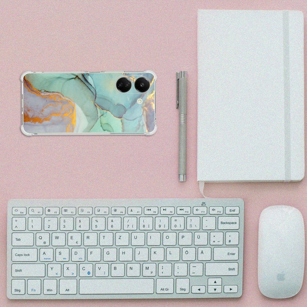 Back Cover voor Xiaomi Redmi 13C 4G Watercolor Mix