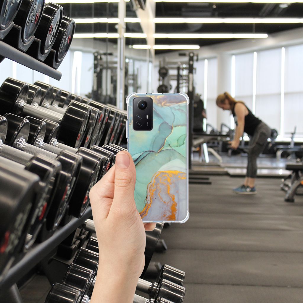 Back Cover voor Xiaomi Redmi Note 12s Watercolor Mix B2C Telecom
