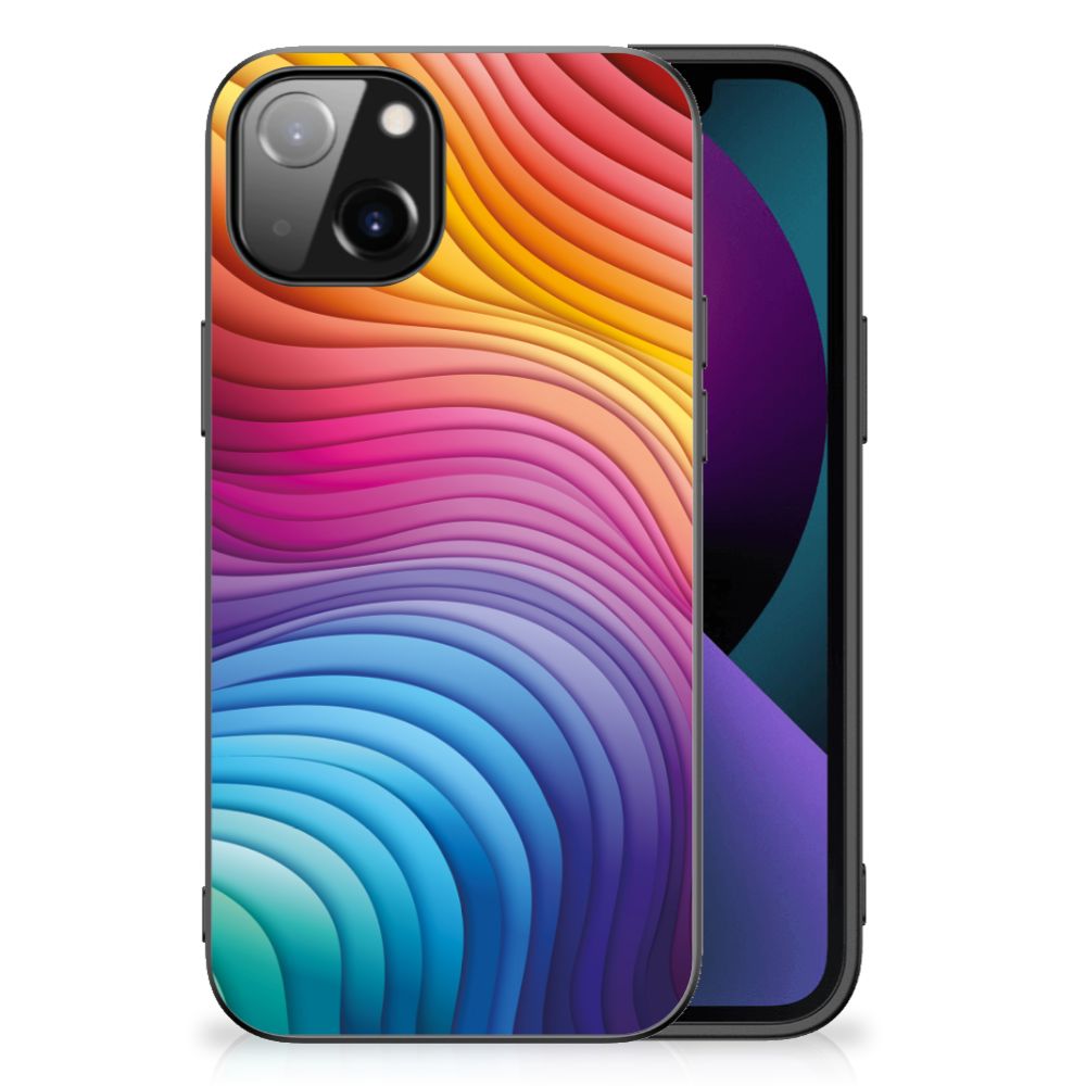 Backcover voor Apple iPhone 13 Regenboog B2C Telecom