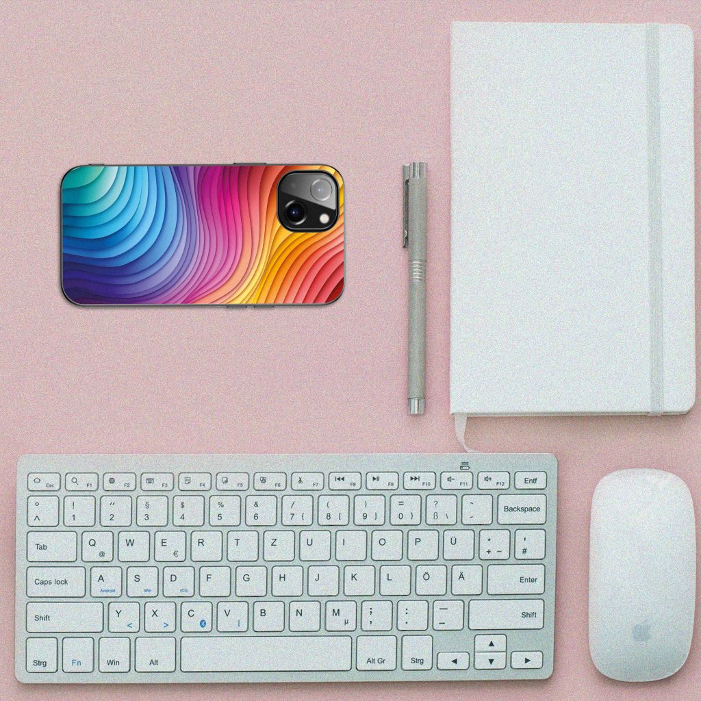 Backcover voor Apple iPhone 13 Regenboog B2C Telecom