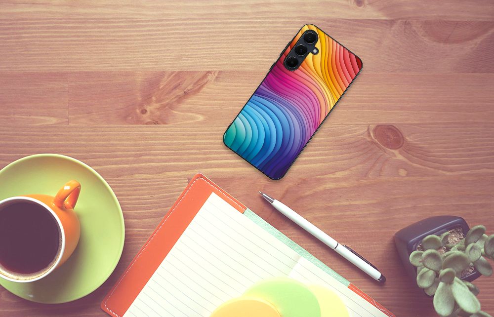 Backcover voor Samsung Galaxy A55 Regenboog B2C Telecom