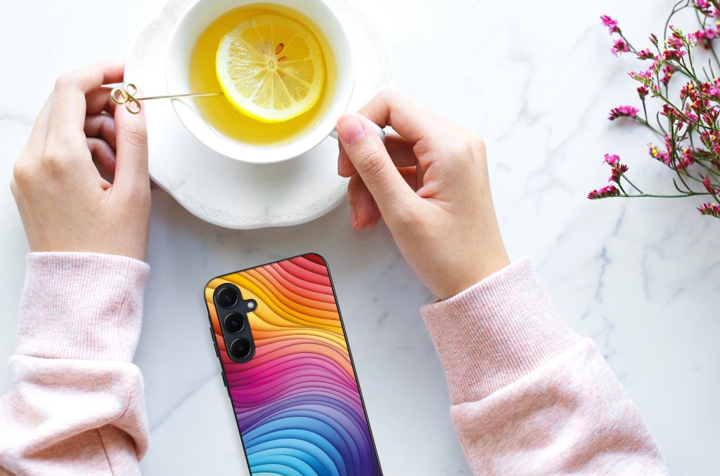 Backcover voor Samsung Galaxy A55 Regenboog B2C Telecom