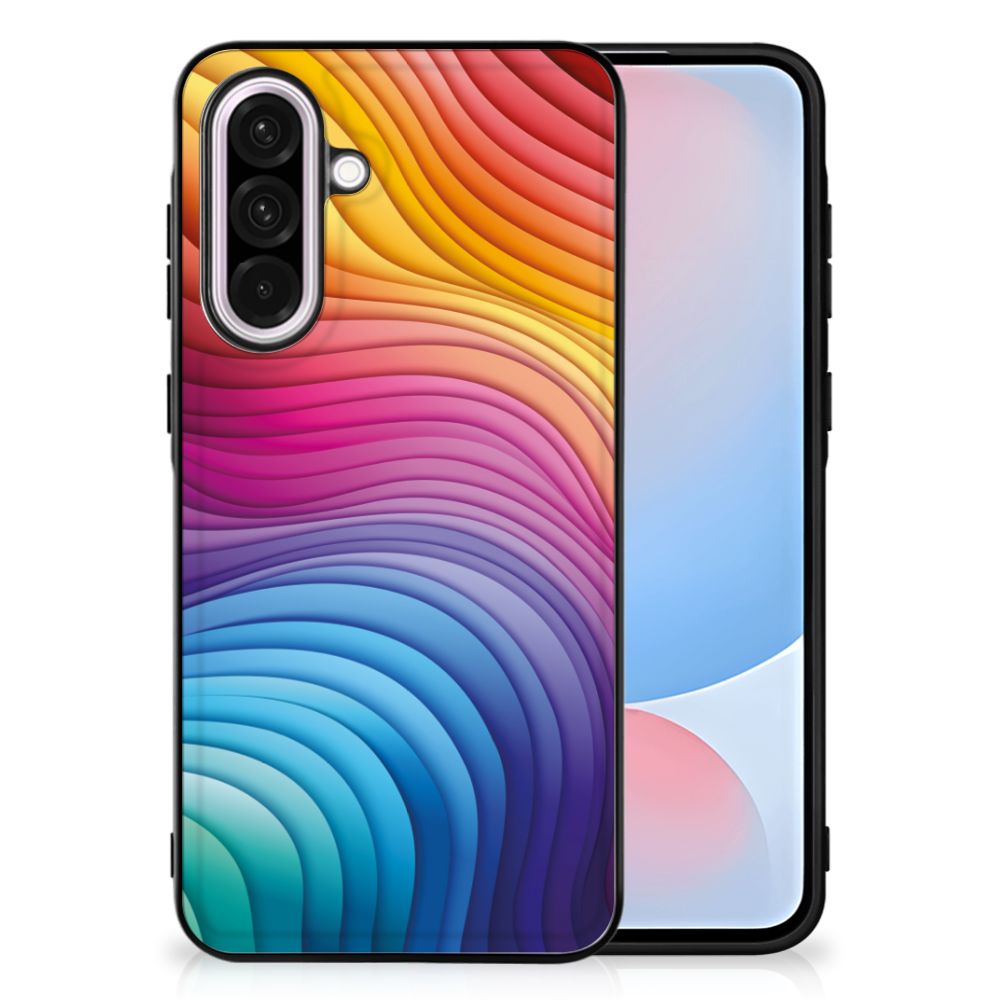 Samsung Galaxy A56 Backcover Regenboog design aanzicht