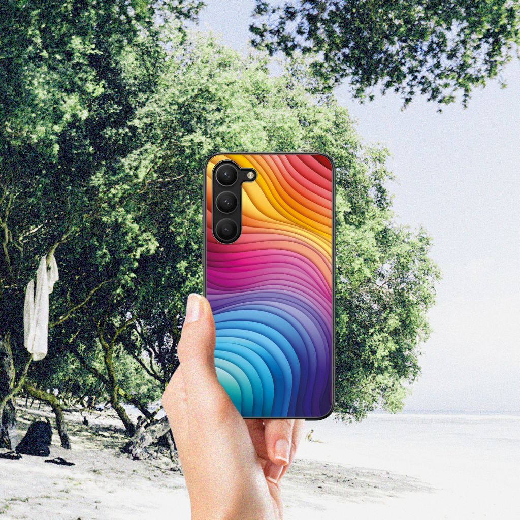 Backcover voor Samsung Galaxy S23 Plus Regenboog B2C Telecom