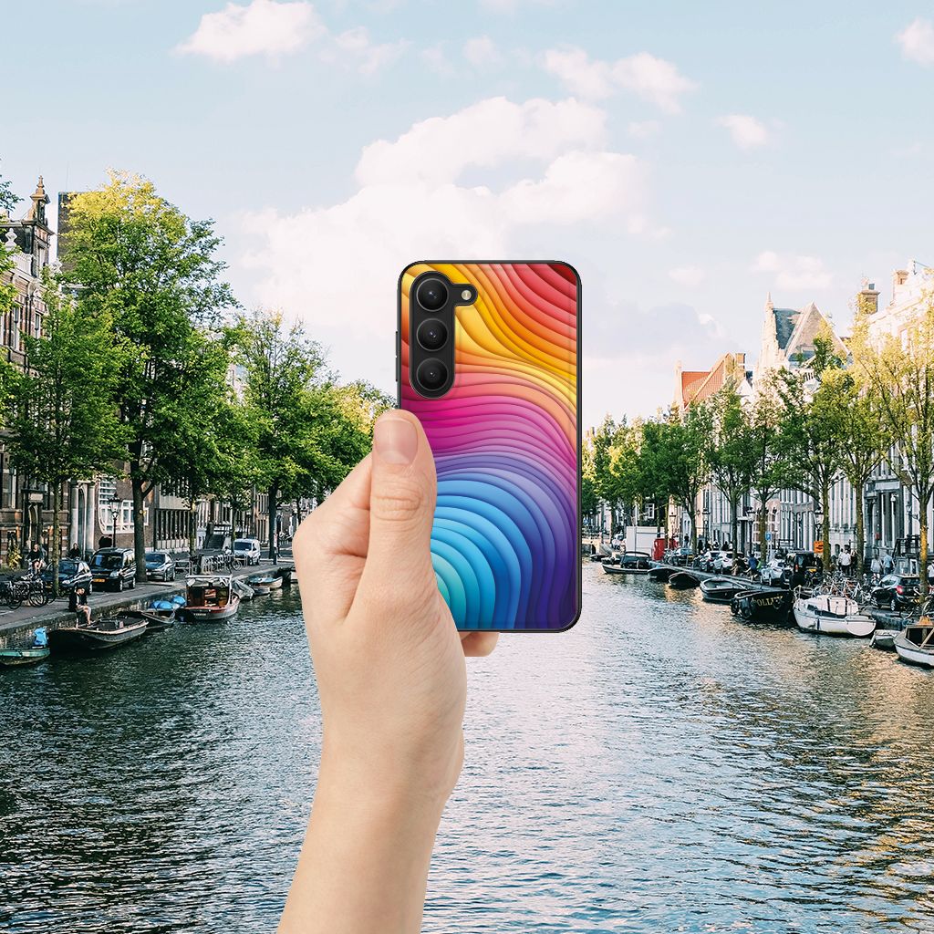 Backcover voor Samsung Galaxy S23 Regenboog B2C Telecom