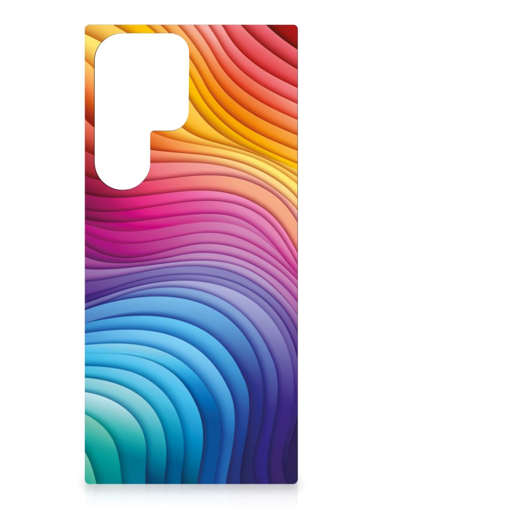 Backcover voor Samsung Galaxy S23 Ultra Regenboog B2C Telecom