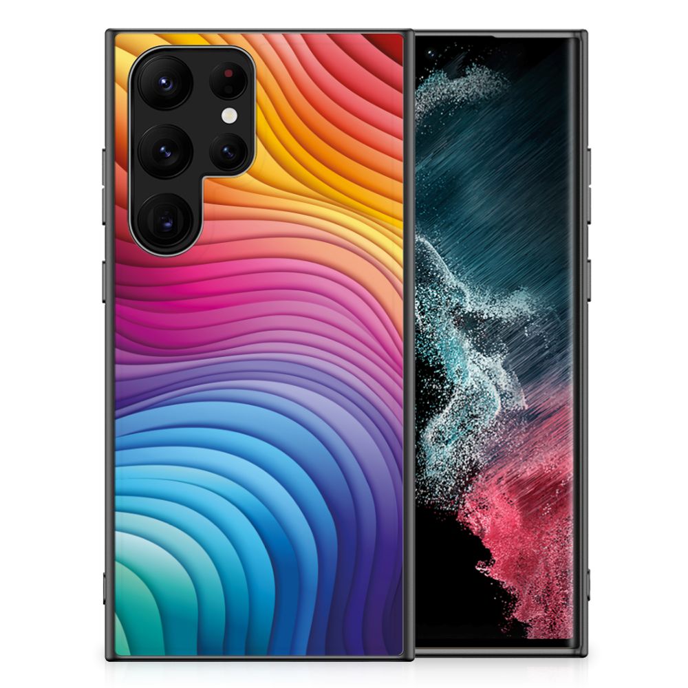 Backcover voor Samsung Galaxy S23 Ultra Regenboog B2C Telecom