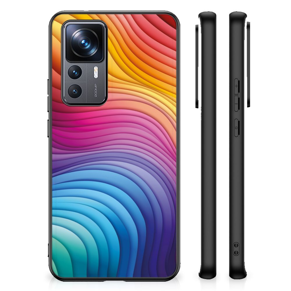 Backcover voor Xiaomi 12T | 12T Pro Regenboog B2C Telecom