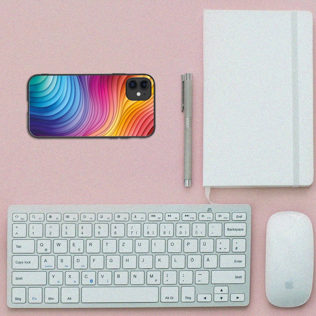 Backcover voor iPhone 11 Regenboog B2C Telecom