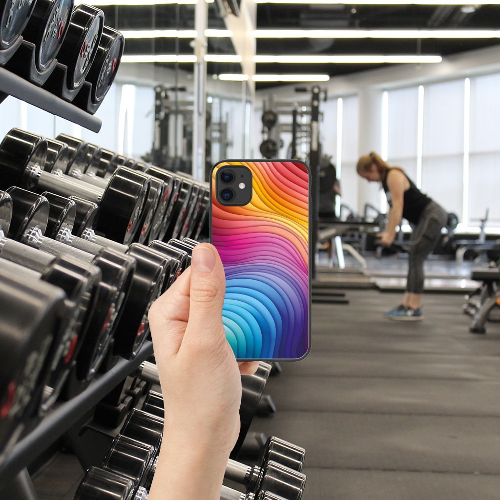 Backcover voor iPhone 11 Regenboog B2C Telecom