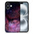 Backcover voor iPhone 16 Galaxy heelal design achteraanzicht