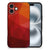 Apple iPhone 16 Backcover voor iPhone 16 Polygon Red abstract design achterzijde