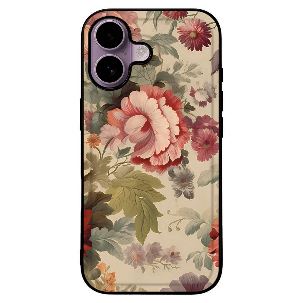 Apple iPhone 17 Beschermhoes Bloemen achteraanzicht