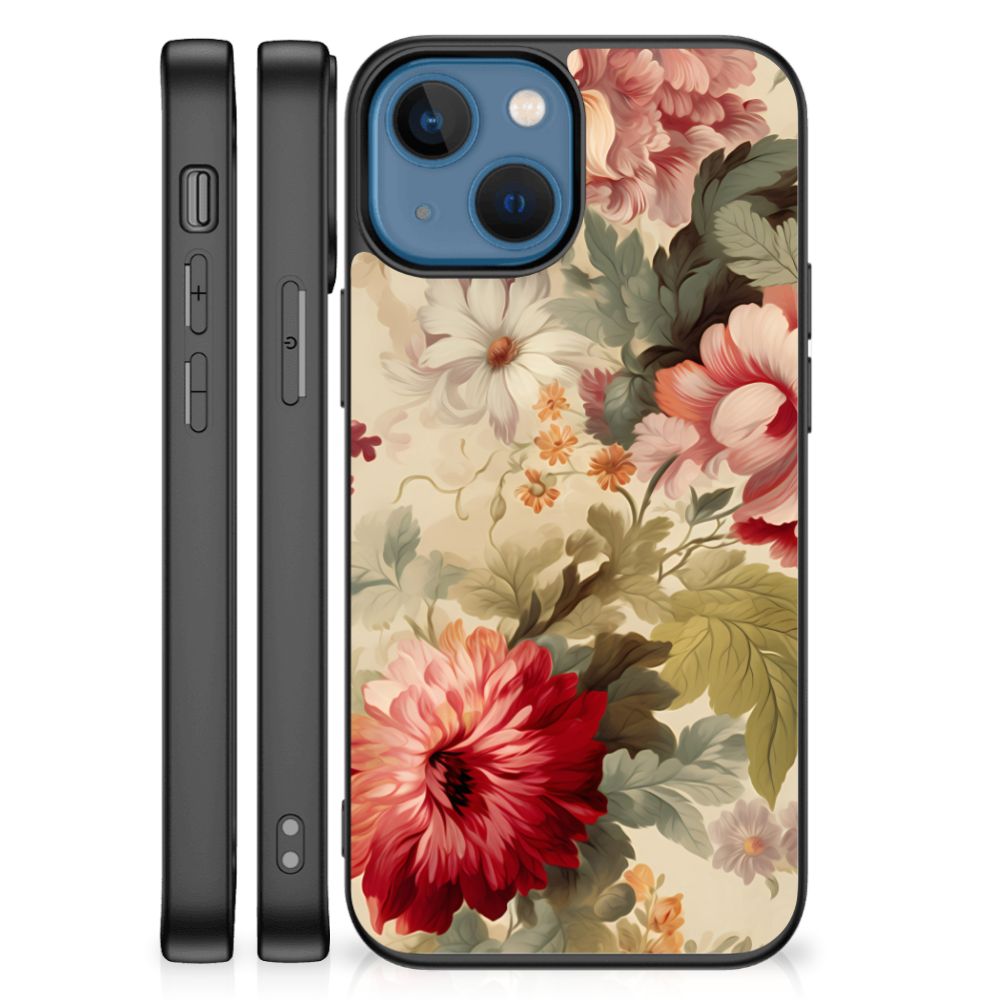 Bloemen Hoesje voor Apple iPhone 13 mini Bloemen B2C Telecom