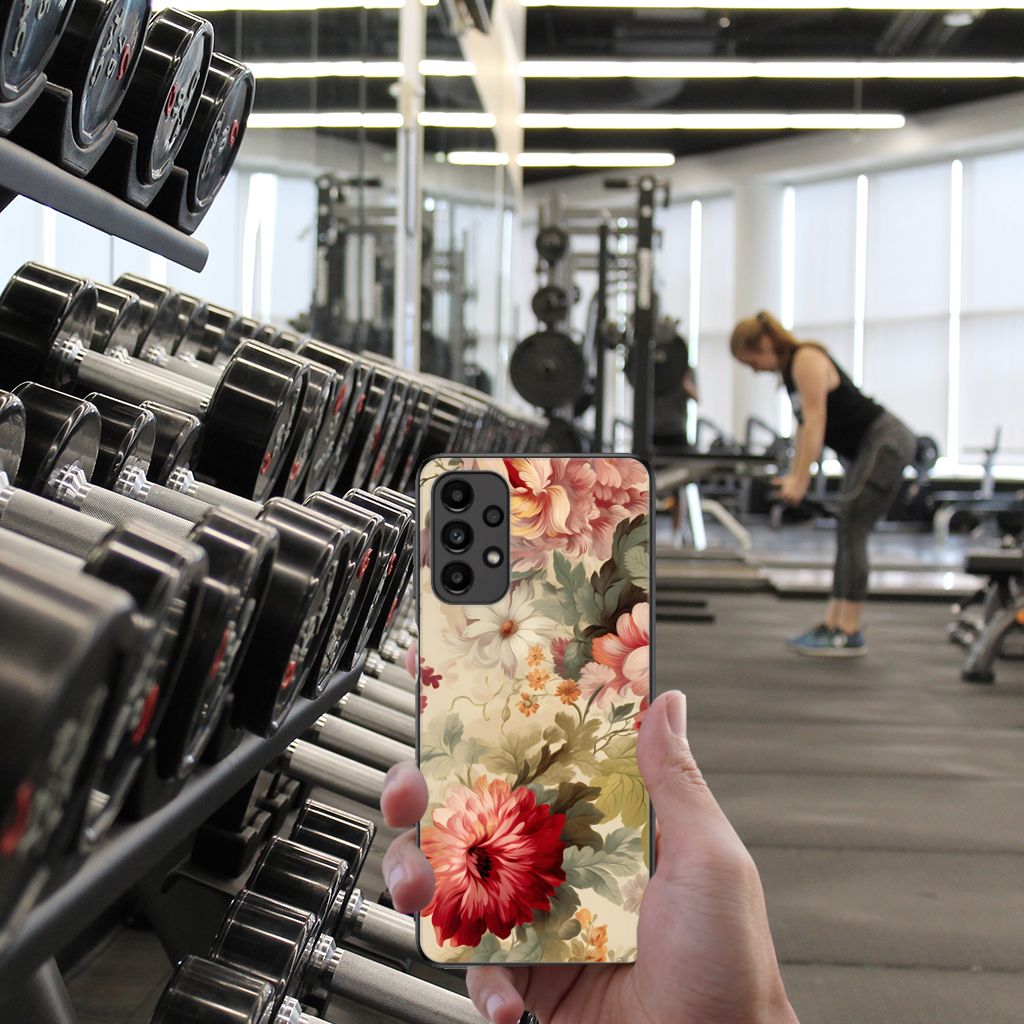 Bloemen Hoesje voor Samsung Galaxy A13 4G Bloemen B2C Telecom