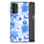 Bloemen Hoesje voor Samsung Galaxy A13 4G Flowers Blue B2C Telecom