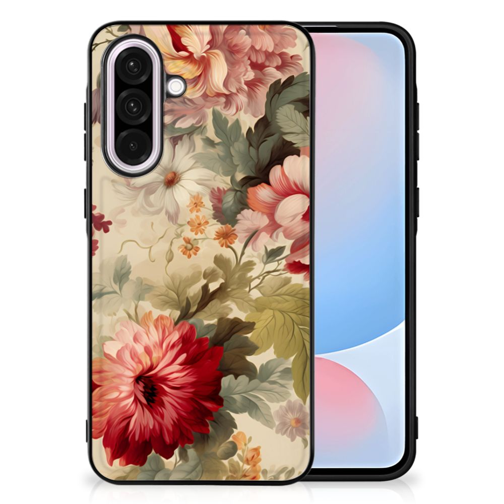 Samsung Galaxy A56 Bloemen Hoesje Bloemen design voorkant