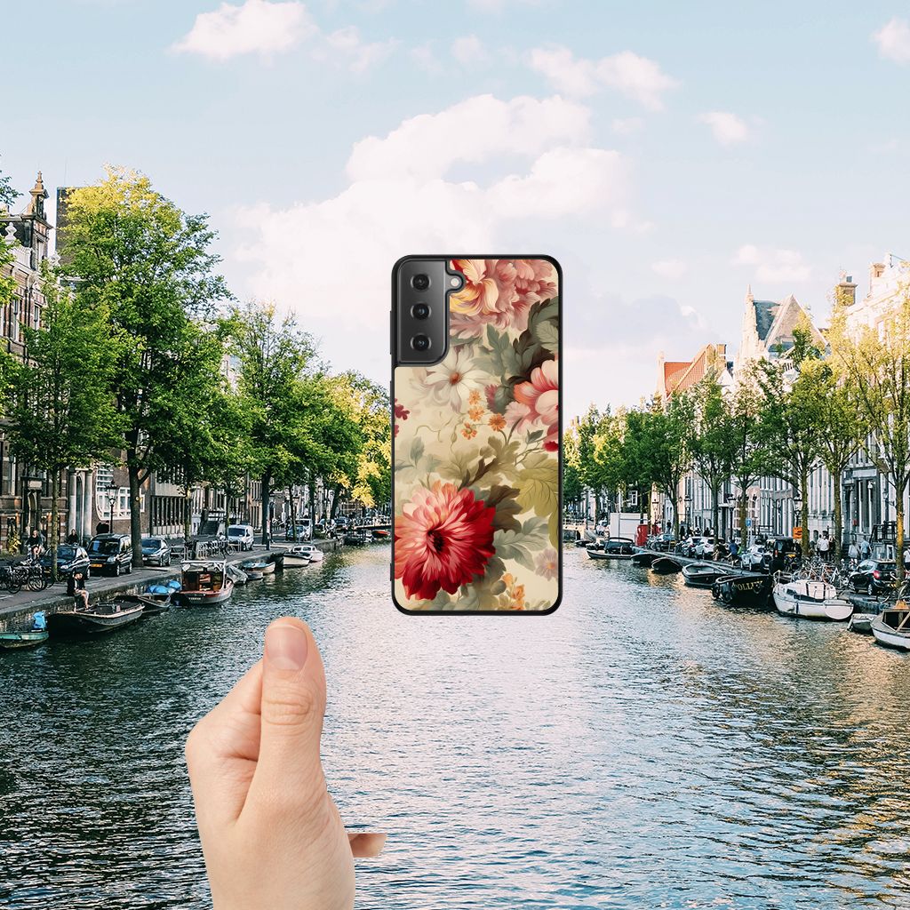 Bloemen Hoesje voor Samsung Galaxy S21 Bloemen B2C Telecom