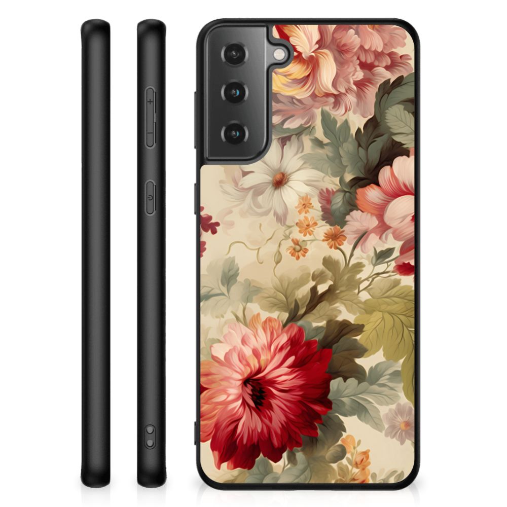 Bloemen Hoesje voor Samsung Galaxy S21 Bloemen B2C Telecom