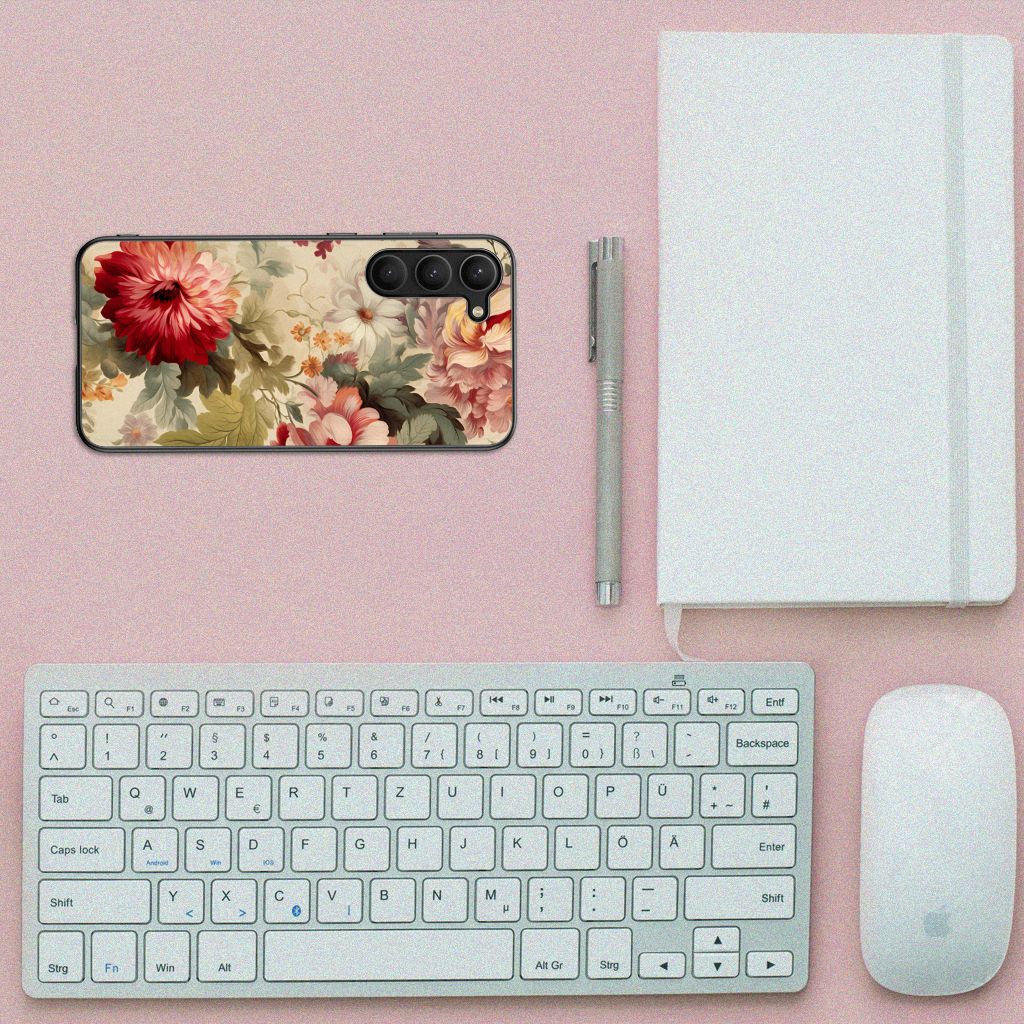 Bloemen Hoesje voor Samsung Galaxy S23 Plus Bloemen B2C Telecom