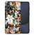 Samsung Galaxy S24 FE Bloemen Hoesje Dark Flowers voorzijde