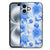 iPhone 16 Plus Bloemen Hoesje voor iPhone 16 Plus Flowers Blue design bloemen achterkant