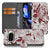 Book Case Google Pixel 10 | 10 Pro Watercolor Flowers floral patroon voorkant achterkant