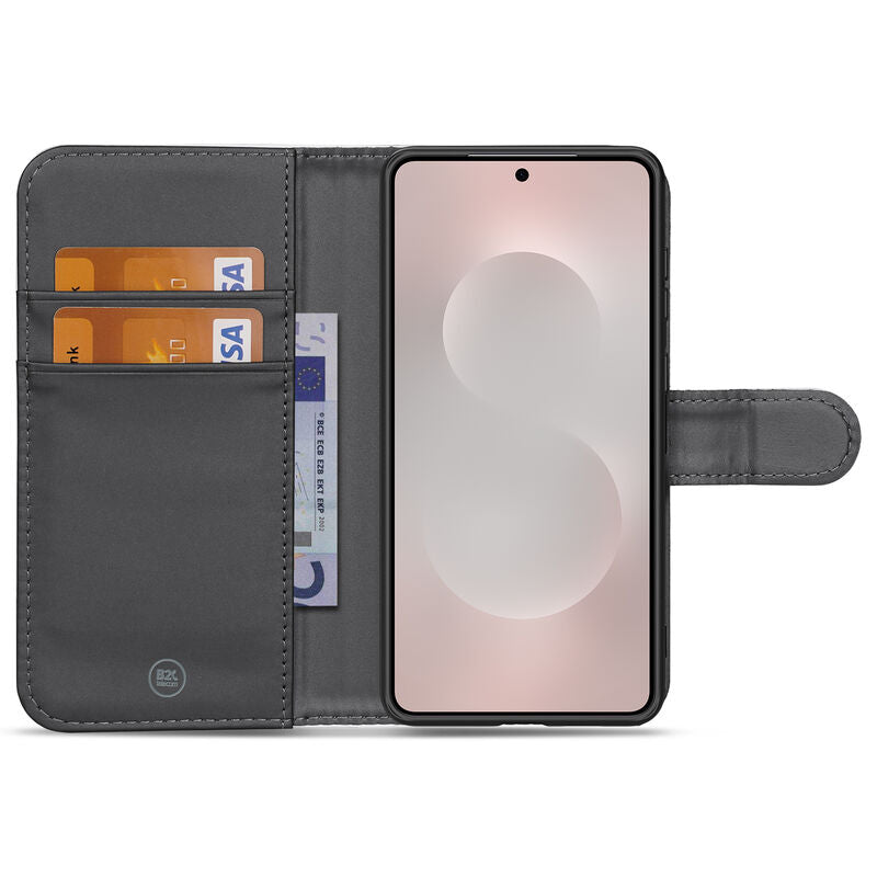 Samsung Galaxy S25 Edge Book Case Hoesje Ontwerpen design naam aanzicht