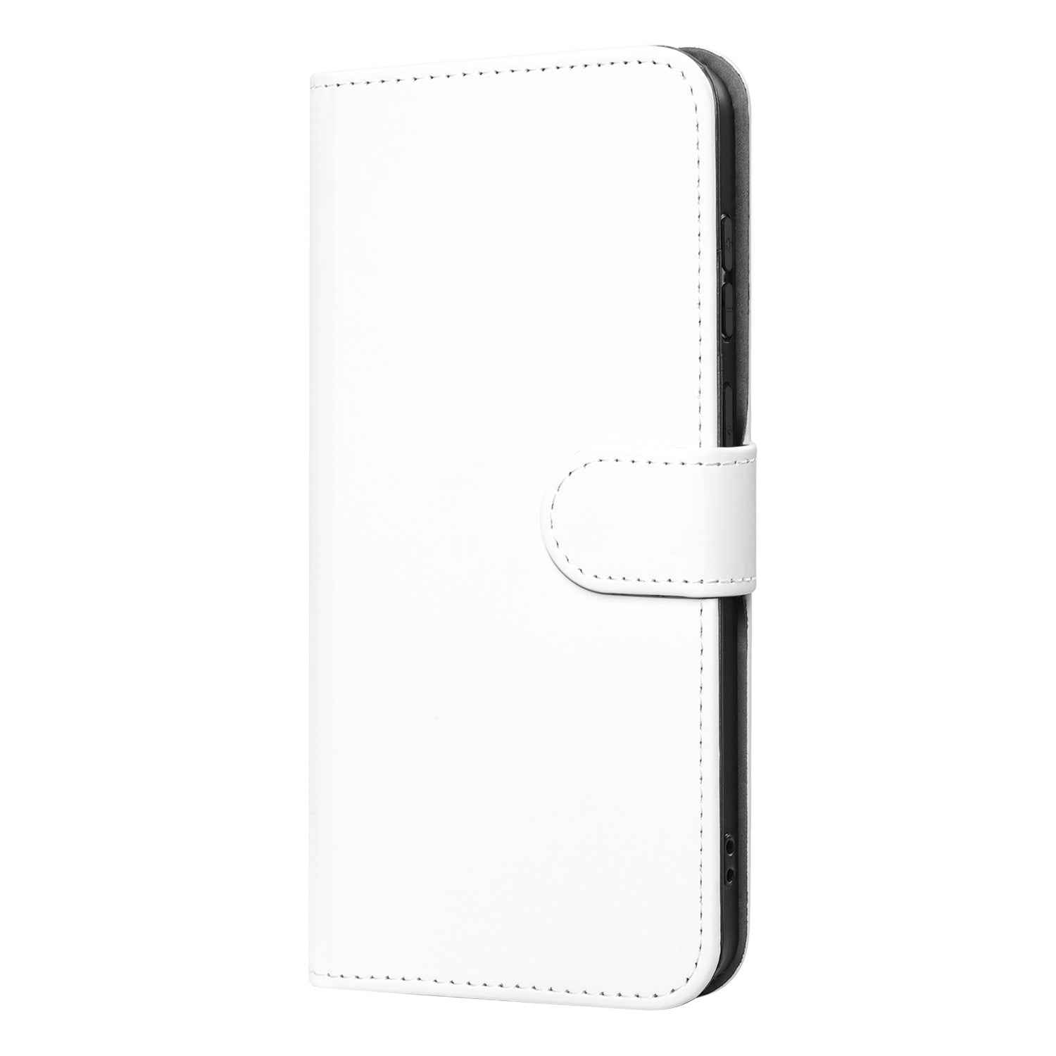 Samsung Galaxy S26 Plus Book Case Hoesje Wit met Pasjeshouder Vooraanzicht.