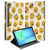 Samsung Galaxy Tab S10 FE Plus Book Case Hoesje met Standaard Emoji voorkant binnenkant