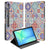 Samsung Galaxy Tab S10 FE Plus Book Case Hoesje met Standaard Tiles Color aanzicht