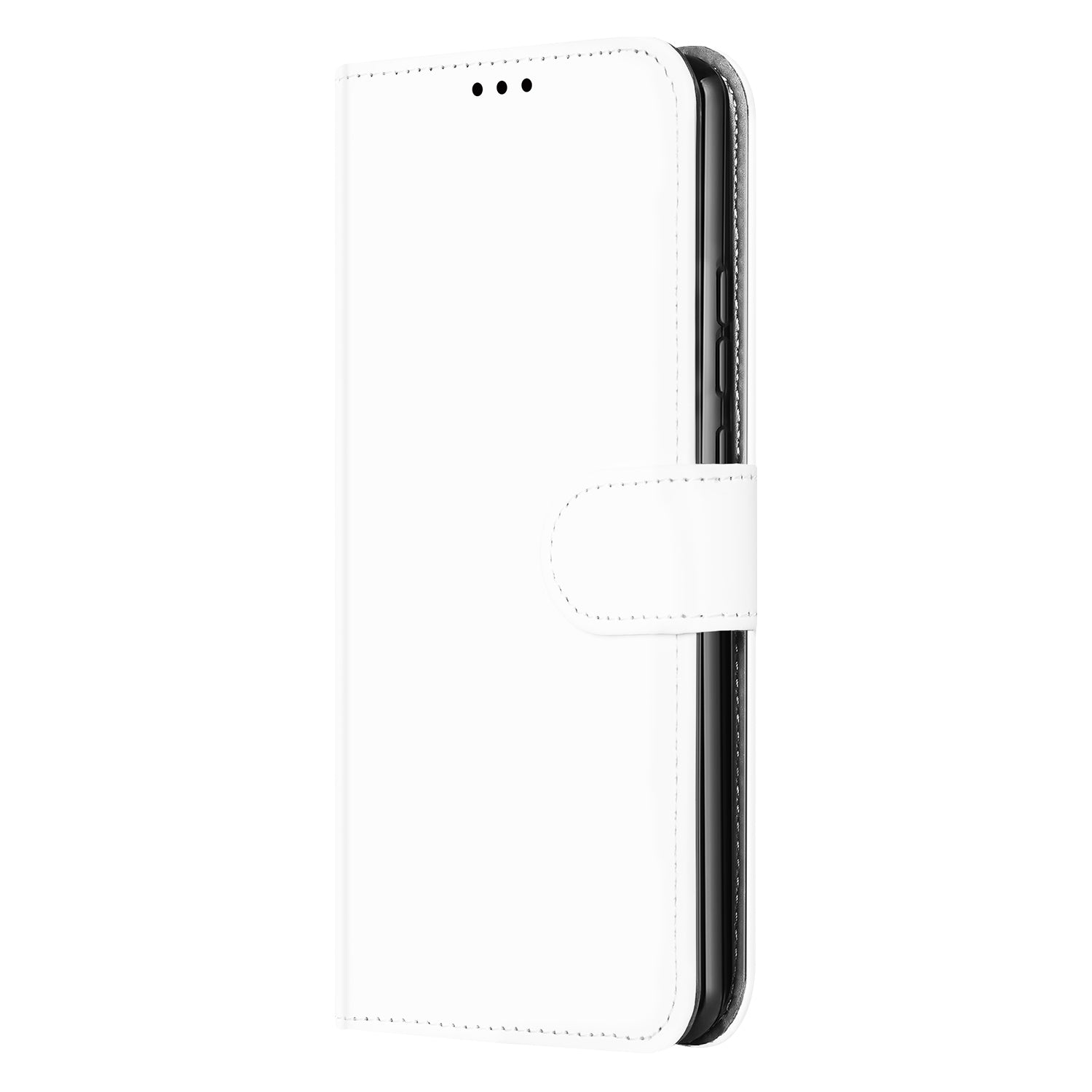 Book Case Telefoonhoesje voor de Xiaomi 12 Pro Wit met Pasjeshouder